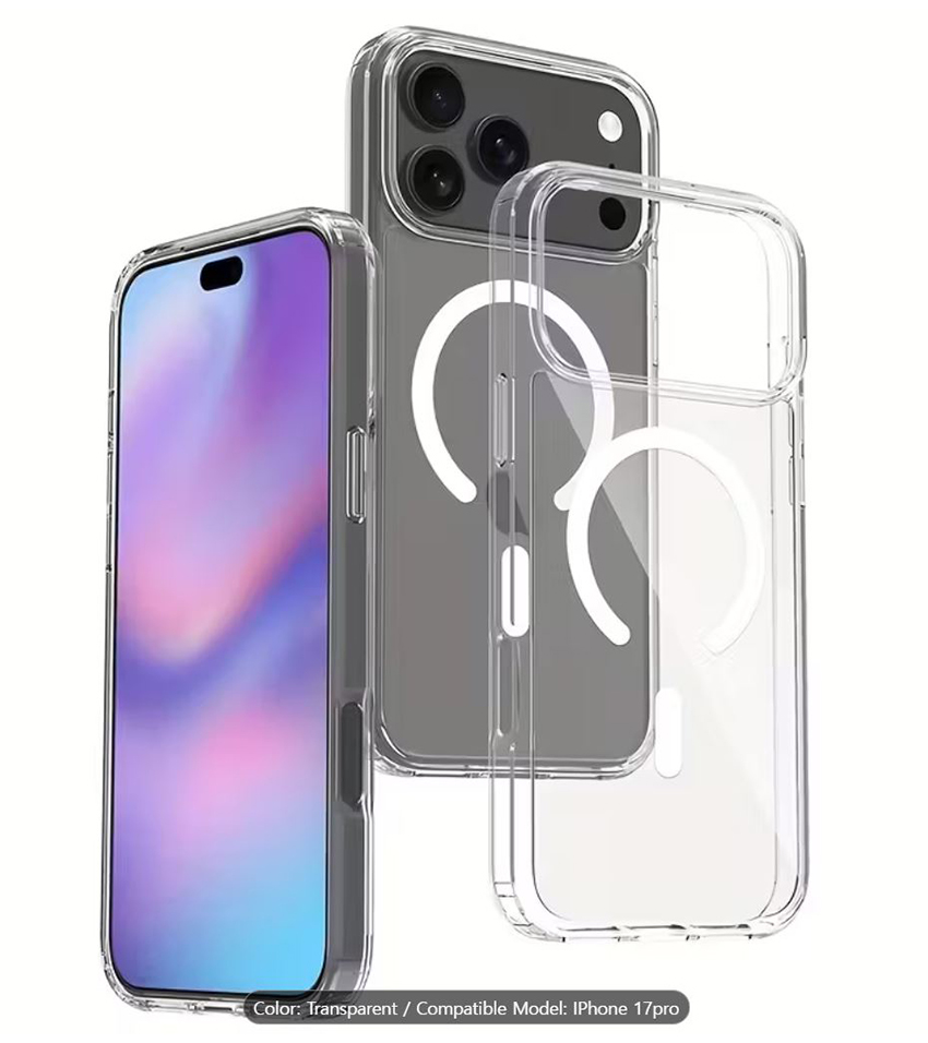 (IPHM17B) MagSafe TPU Case for iPhone 17