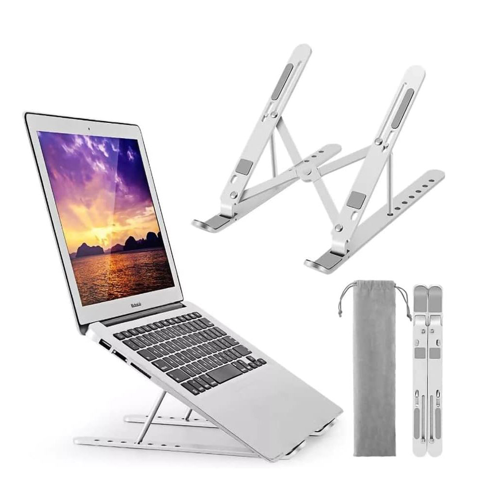 (LS001) Aluminum Alloy Laptop Stand Adjustable