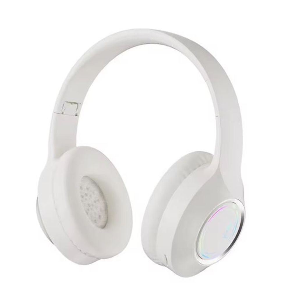 (M003) Colorful LED Light Folding Wireless Headphones